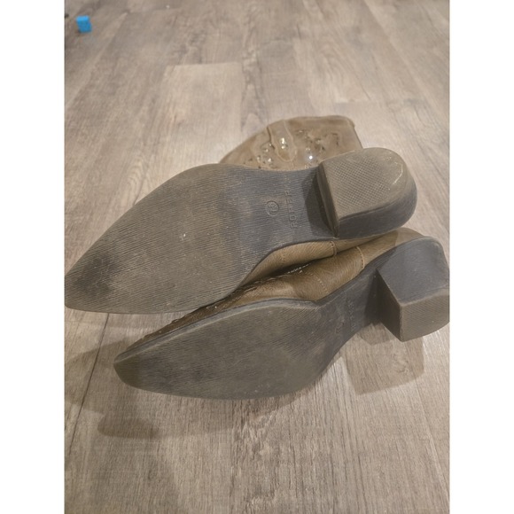 Women's Roper Western Cowboy Brown Boots Metallic underlay Size 7.5 - Picture 8 of 9